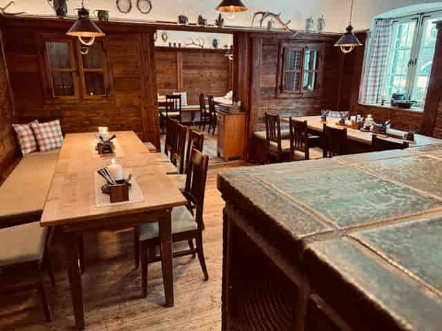 Rustic Emmeramsmühle event space, seating, rustic event