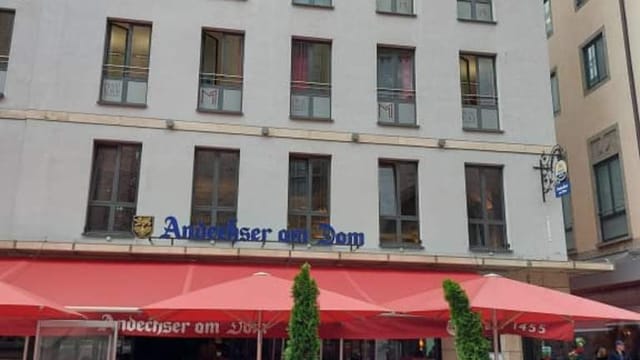 Benediktiner Eck at Andechser am Dom: authentic venue for networking dinners and off-site events.