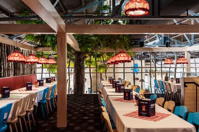 Jäger Bar Munich Brauhaus: Rustic event space for corporate gatherings and group dining.