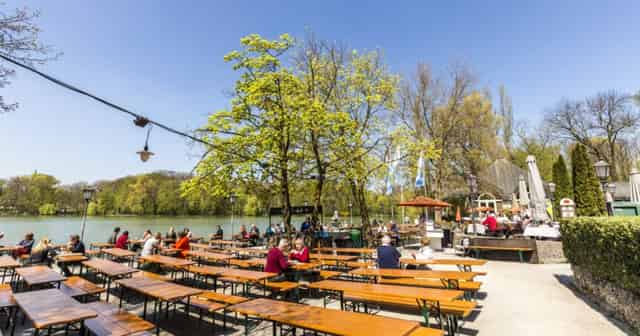 Beer garden