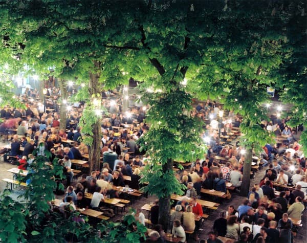 Beer garden
