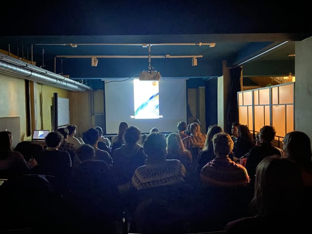 Edeltraud seminar room with theater seating: low-budget venue for corporate training and workshops.