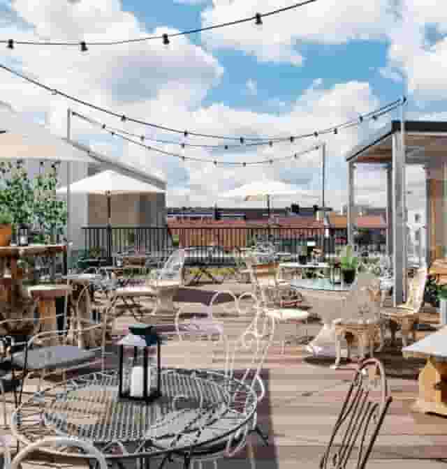 Rooftop terrace