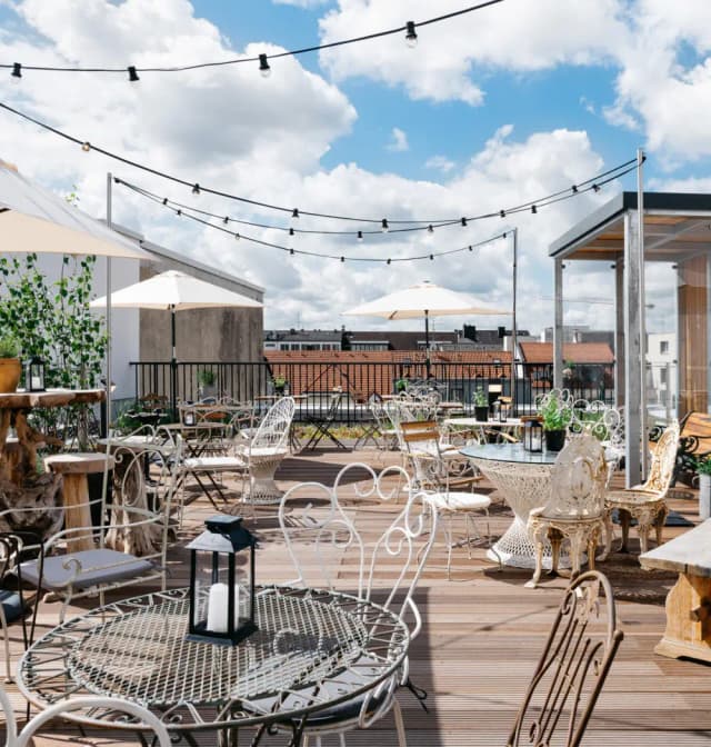 Rooftop terrace