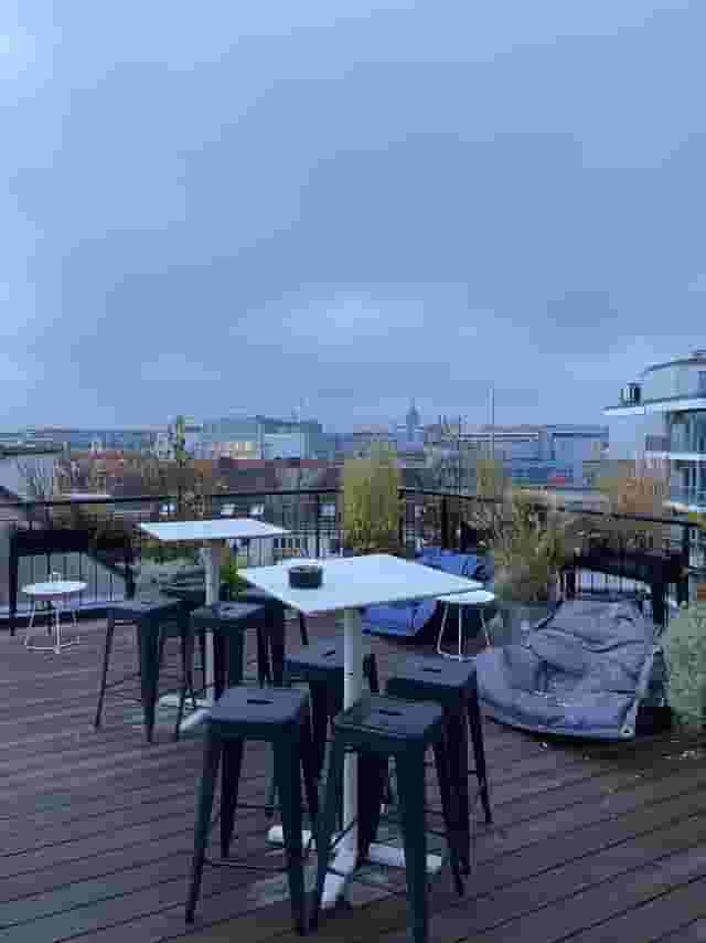 Rooftop terrace