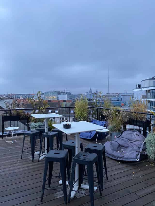 Rooftop terrace