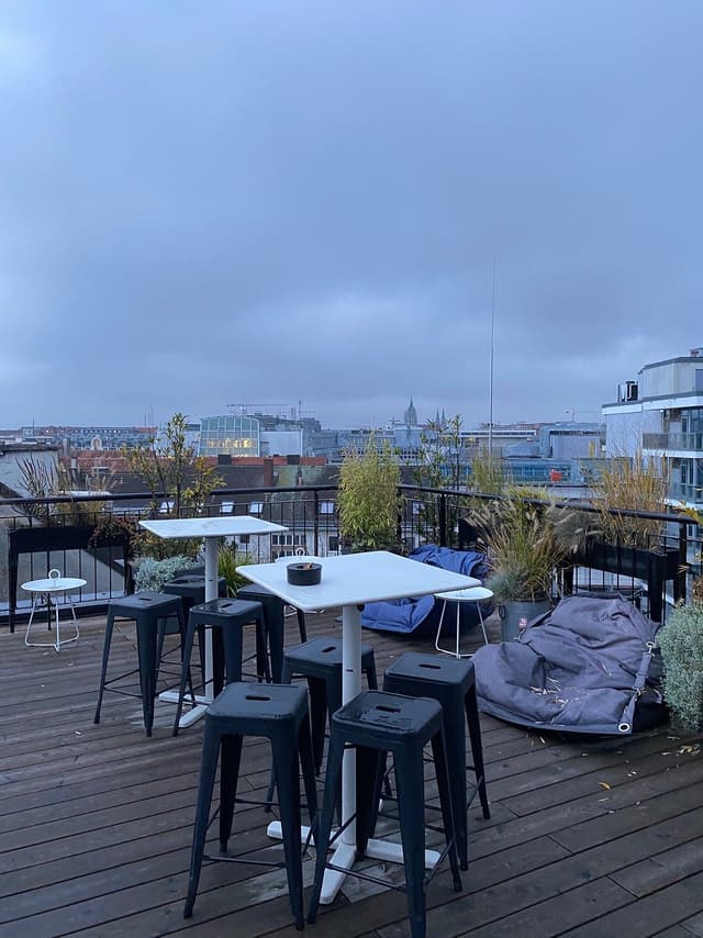 Rooftop terrace