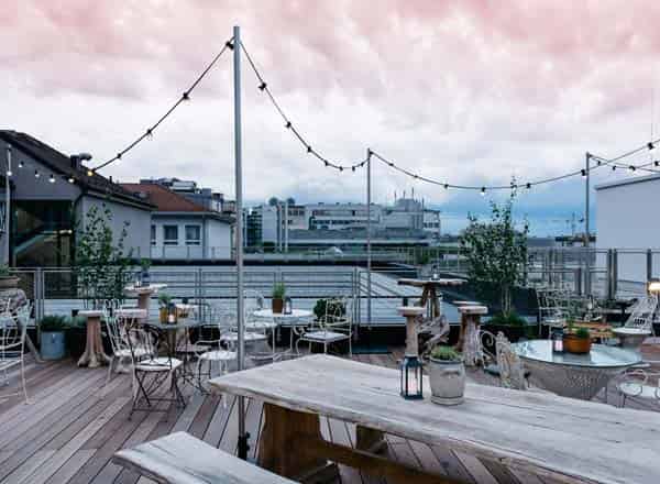Rooftop terrace