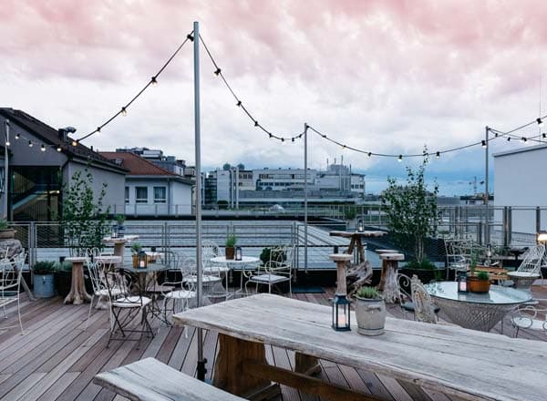 Rooftop terrace