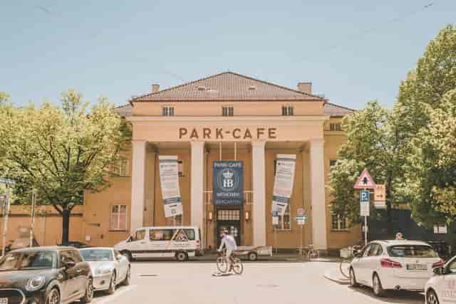 Park Cafe restaurant with patio, ideal for outdoor activations and corporate events.
