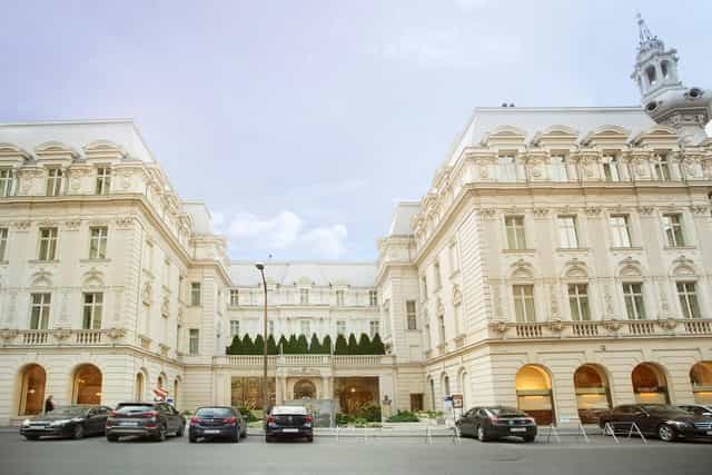 Historic Grand Hotel Continental conference rooms for luxury corporate galas and incentive events.