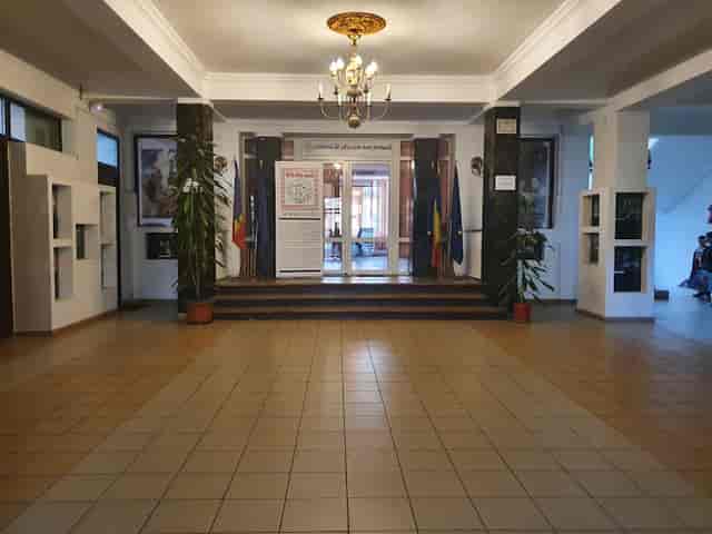 Venue foyer at Casa de Cultură a Studenților București for event registration and welcome reception.