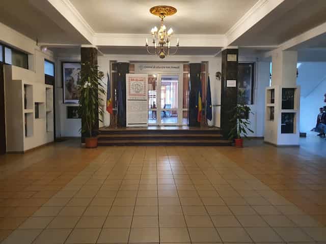 Venue foyer at Casa de Cultură a Studenților București for event registration and welcome reception.