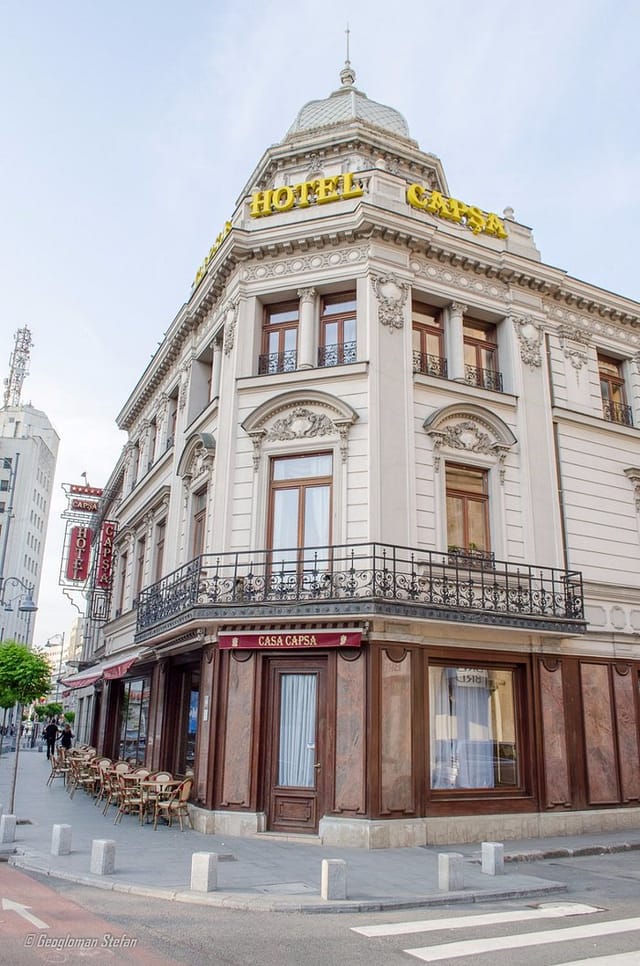 Madrigal at Casa Capsa Hotel: ornate historic architecture for executive meetings and upscale events.