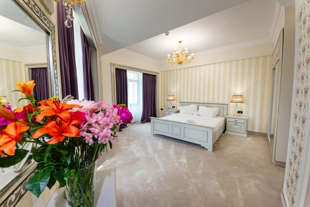 Penthouse apartment at Phoenicia Hotels: luxury executive suite for VIP business events.