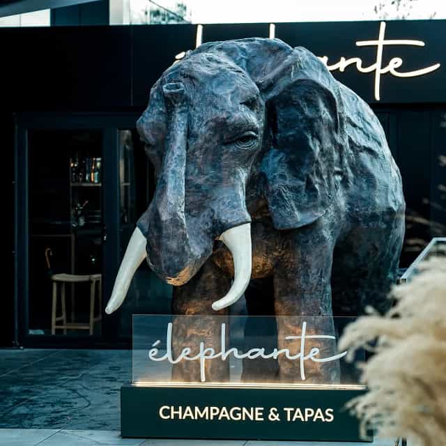 Elegant Élephante Bucharest entrance, ideal for exclusive event venue photography.