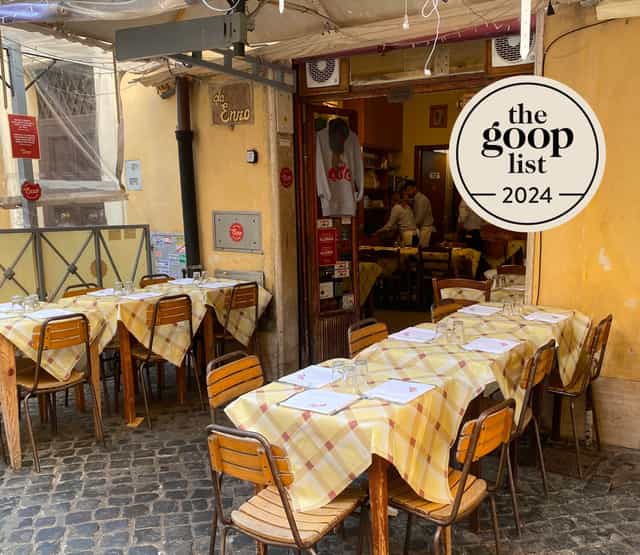 Da Enzo al 29 authentic restaurant, intimate street-side venue for incentive dinner, VIP event.
