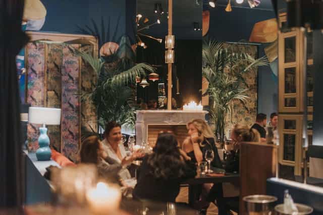 Balthazar Venue first floor lounge for VIP networking and private dining.