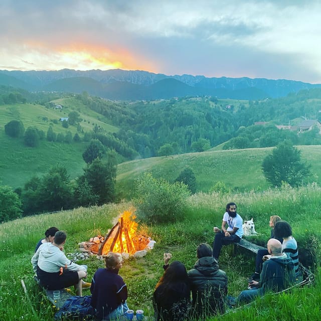 Team-building breakout session at Akasha Retreat: authentic, organic corporate event photography.