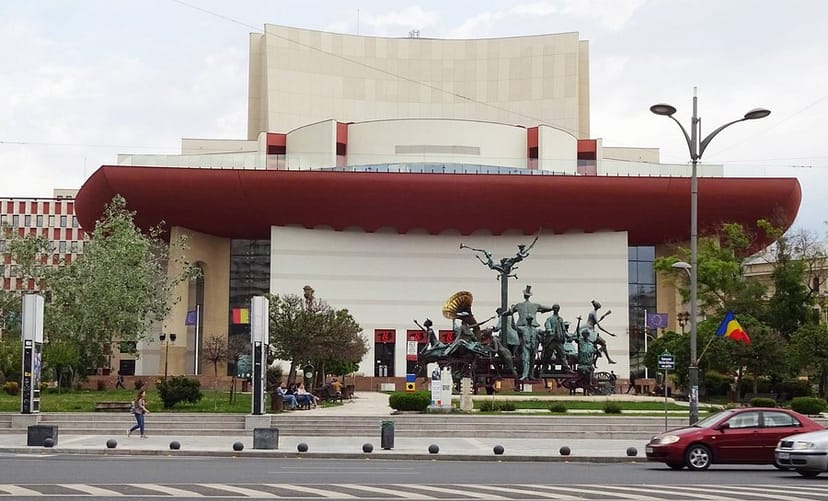 Small Hall at I.L. Caragiale National Theatre, iconic venue for corporate galas and keynote events.