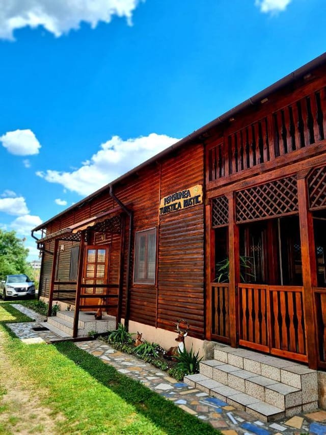 Casa Sânziana rustic apartments for intimate corporate retreats and team-building offsites.