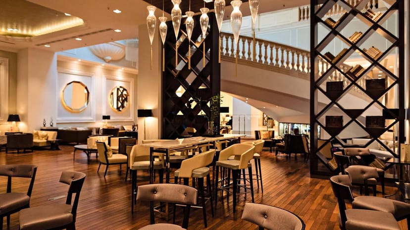 Elegant conference room at JW Marriott Bucharest for upscale meetings and events.