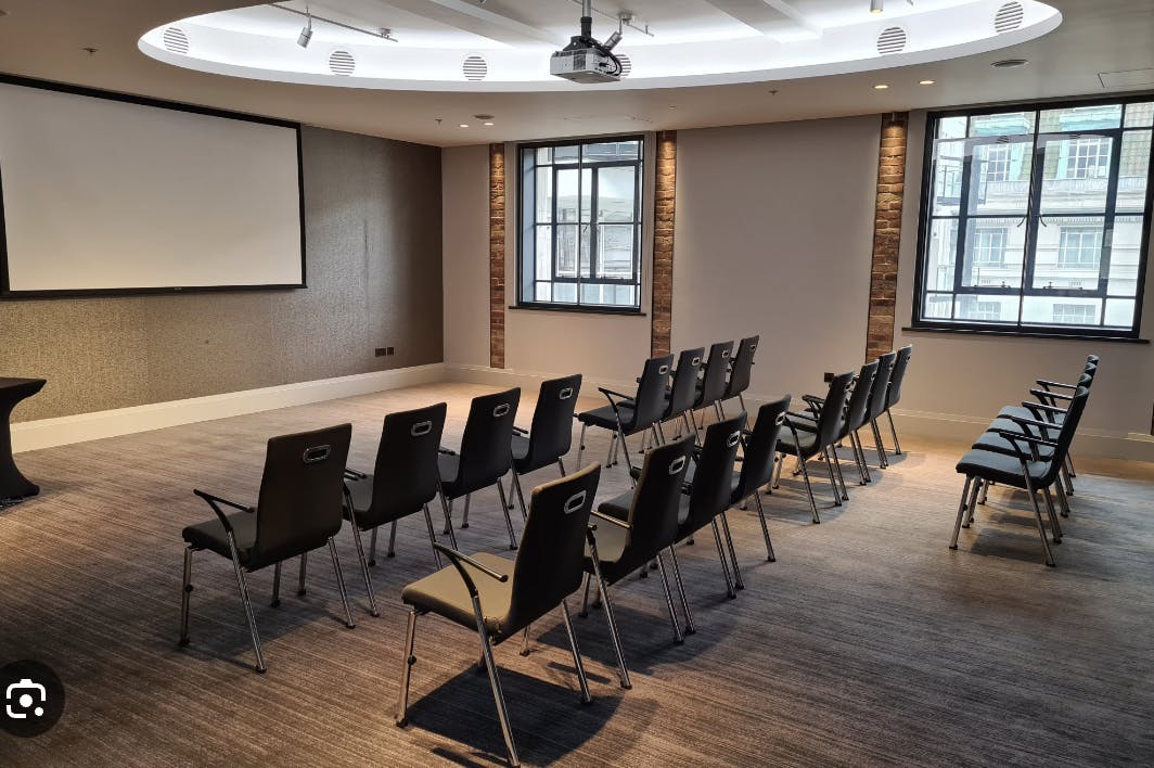 Modern meeting room at etc.venues County Hall, ideal for corporate events and workshops.