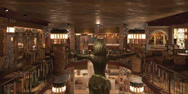 Siren Lounge venue: multi-level interior for exclusive evening receptions and corporate events.
