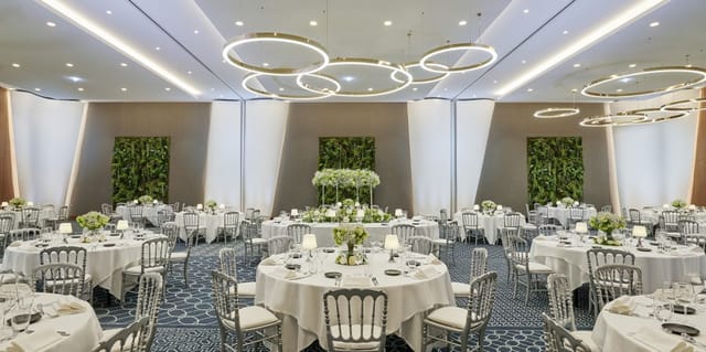 Elegant event space at InterContinental Lyon for upscale meetings and celebrations.