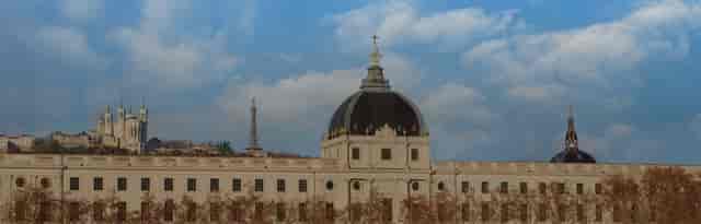 Iconic dome of Soufflot 2 + 3, InterContinental Lyon - ideal for events and conferences.