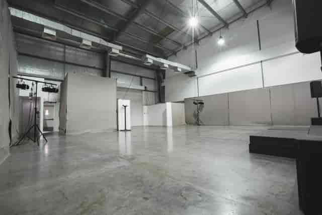 Industrial blank canvas warehouse space for experiential events and product launches.