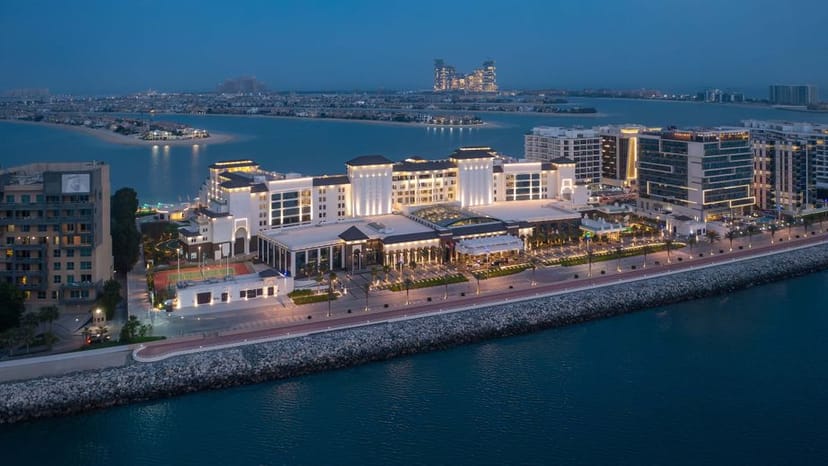Taj Exotica Royale Ballroom 2: luxury waterfront venue for corporate retreats and large events.