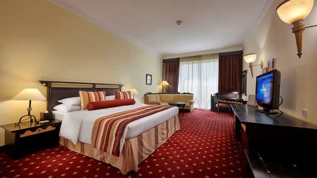 Classic suite at Millennium Airport Hotel Dubai, ideal for leisure stays and event accommodation.