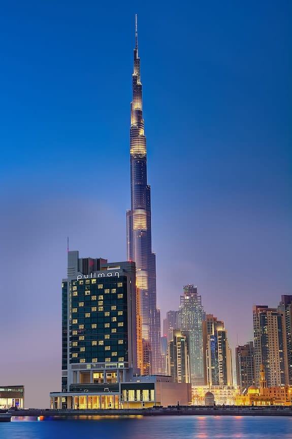 Canal Ballroom at Pullman Dubai Downtown: Luxury corporate event venue with iconic skyline views.