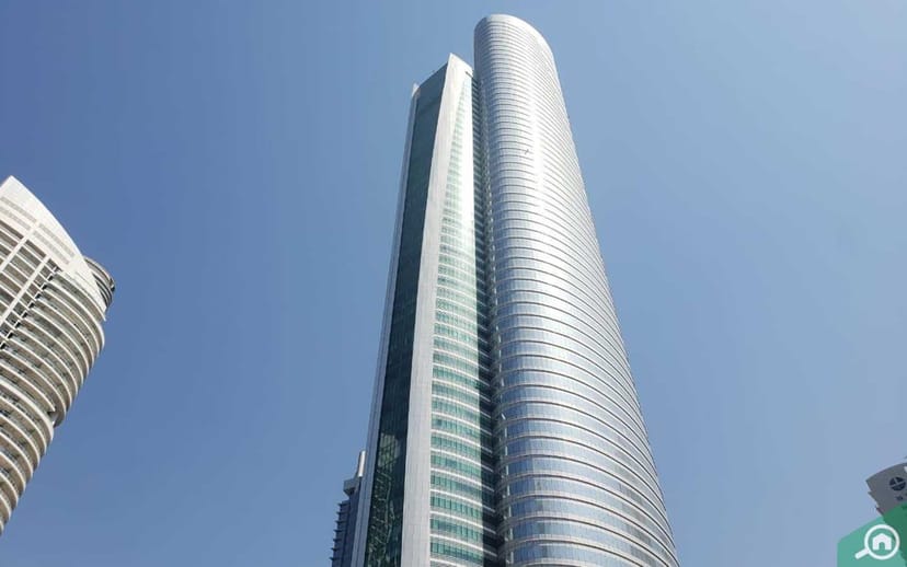 Luxury meeting room in Almas Tower for corporate summits and brand launches.
