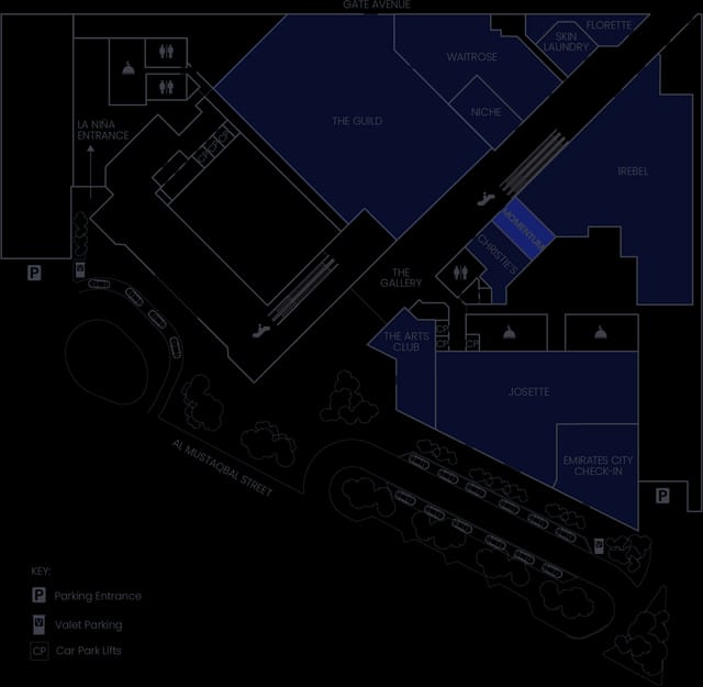 Momentum ICD Brookfield Place site map for event planning, logistics, and venue layout.