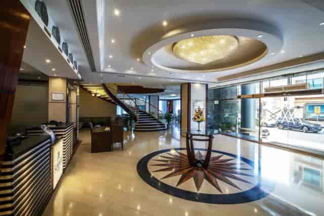 Landmark Summit Hotel conference lobby for event registration and corporate check-in.