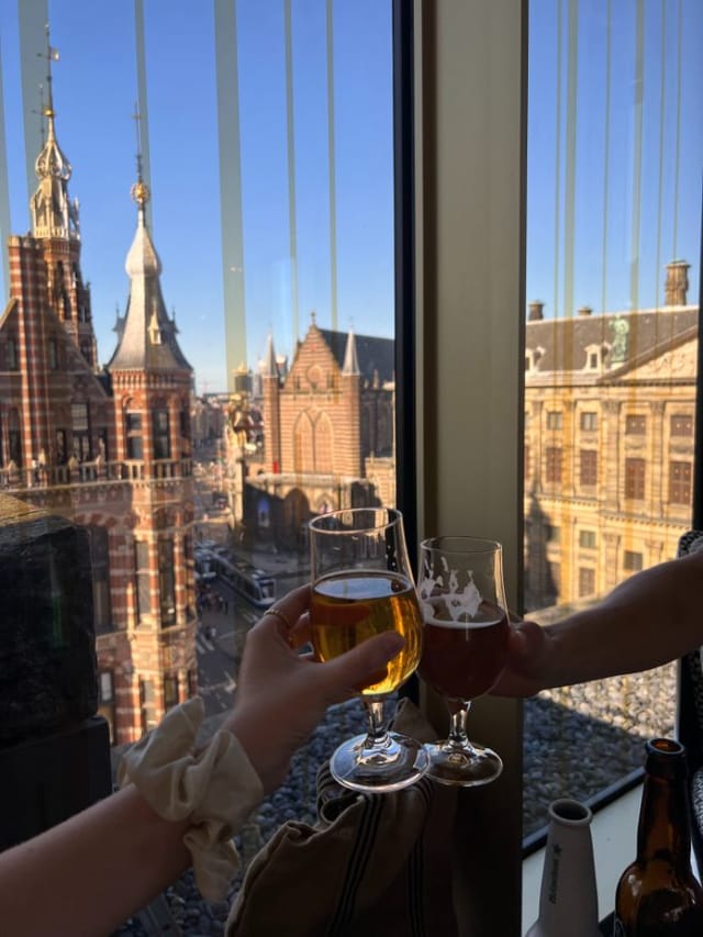Visiting A Rooftop Bar In Amsterdam - W ...