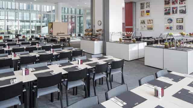 Modern function room at Hotel Casa Amsterdam, ideal for events and gatherings.