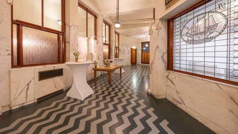 Elegant Council Chamber at Grand Hotel Amrâth, perfect for receptions and networking events.