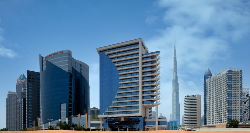 M1 Learning at Media One Hotel: High-capacity venue for corporate events and incentive travel.