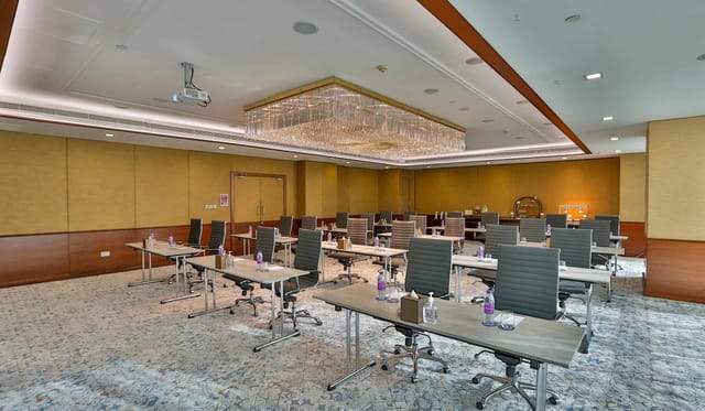 Sydney Combined Halls classroom setup for corporate training and board meetings.
