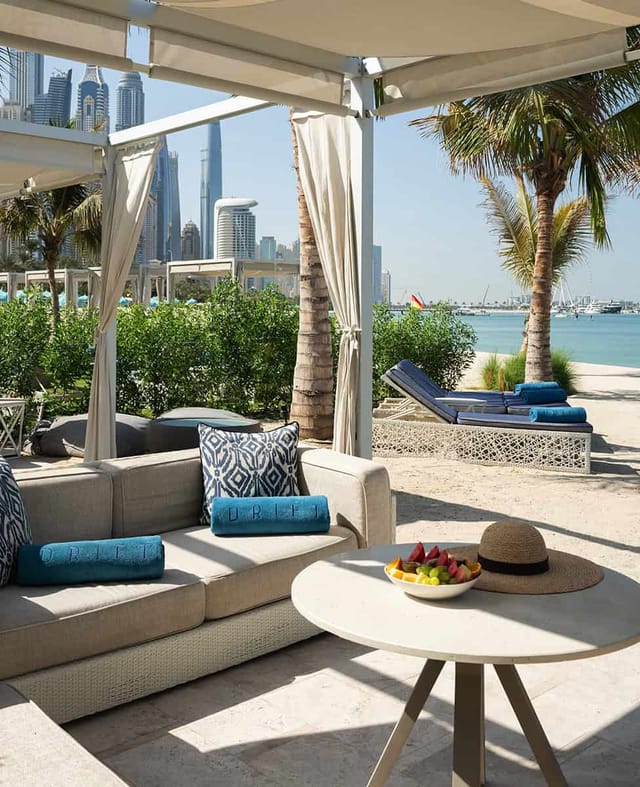 Private Pool & Beach - DRIFT Beach Dubai.