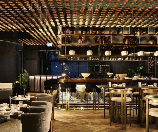 Elegant Clay restaurant venue for exclusive VIP receptions and sophisticated networking events.