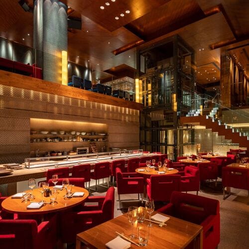 Zuma Dubai upscale restaurant for corporate networking and premium client dinners.