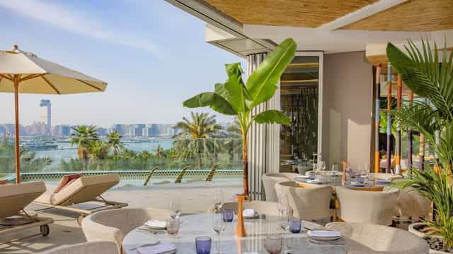 Studio 3 at W Dubai – Mina Seyahi: Upscale waterfront event venue for corporate luncheons.