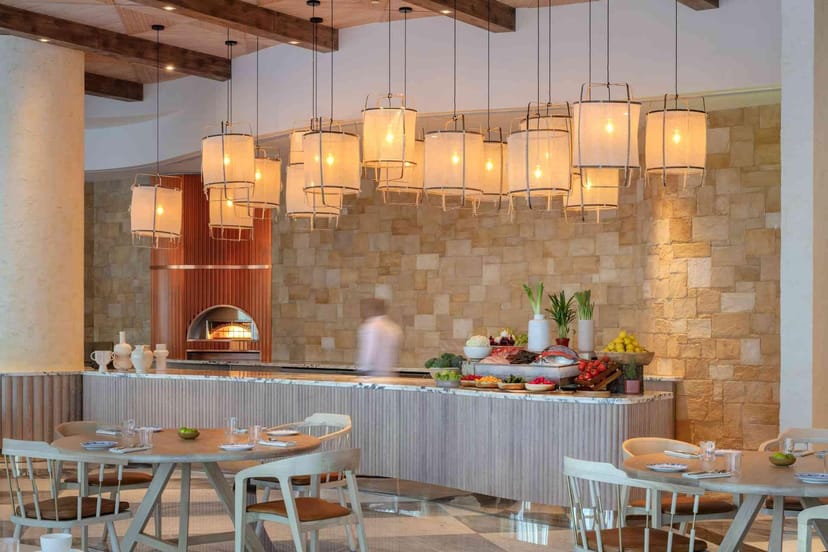 Hyde Dubai bar with textured decor for upscale corporate networking and luxury gala events.