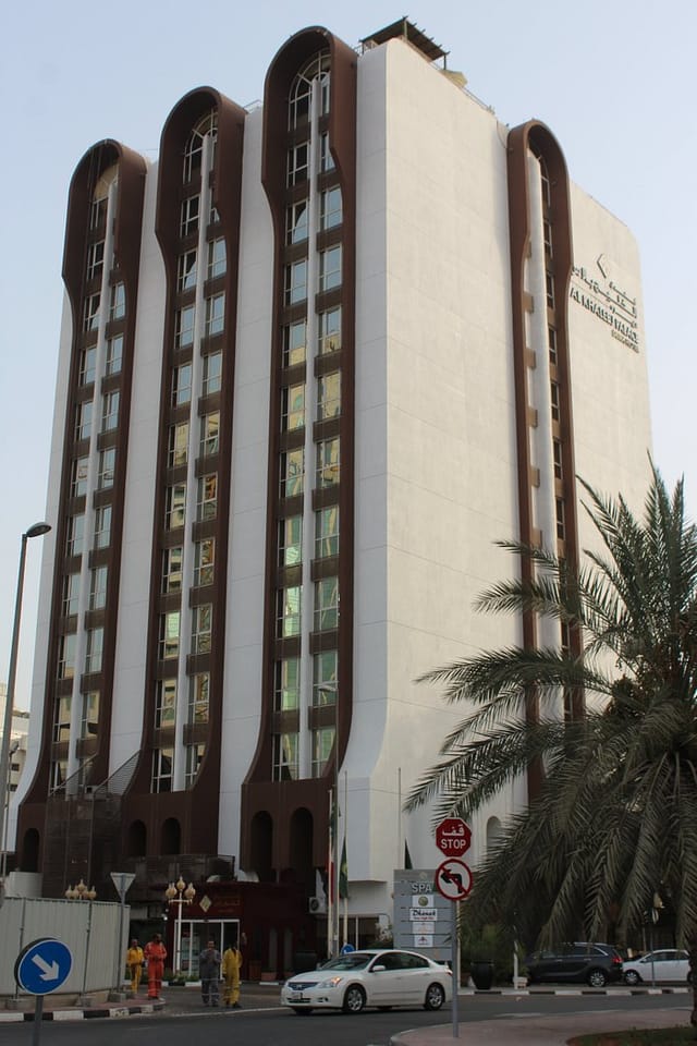 Conference room at Al Khaleej Palace Deira Hotel for corporate meetings and business events.