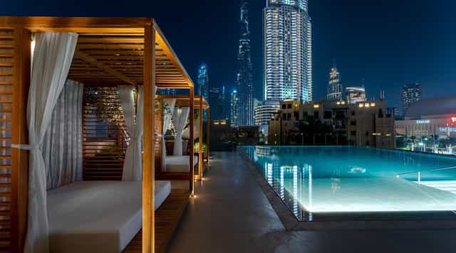 Thia Sky Lounge rooftop venue for VIP networking and luxury corporate cocktail events.