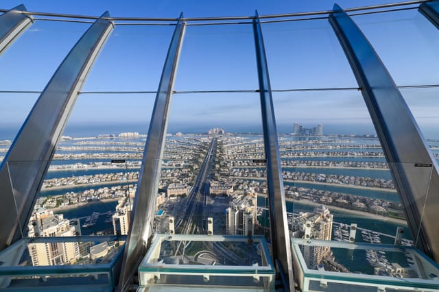 The View at The Palm observation deck, panoramic skyline, VIP reception and board retreat venue.